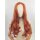 Rote Lace Front Perücke 60cm gelockt | Garnet