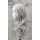 Graue Lace Front Perücke 60cm gelockt | Fullmoon