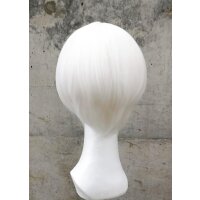 Himari Cosplay Perücke Weiß | 30cm kurz glatt | Snowwhite