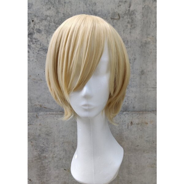 Himari Cosplay Perücke Blond | 30cm kurz glatt | Banana