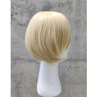 Himari Cosplay Perücke Blond | 30cm kurz glatt | Banana