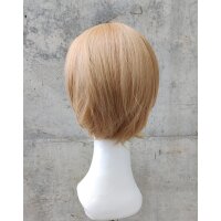 Himari Cosplay Perücke Braun | 30cm kurz glatt | Toffee