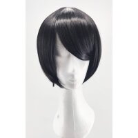 Himari Cosplay Perücke Schwarz | 30cm kurz glatt |...