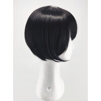 Himari Cosplay Perücke Schwarz | 30cm kurz glatt | Black