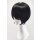 Himari Cosplay Perücke Schwarz | 30cm kurz glatt | Black