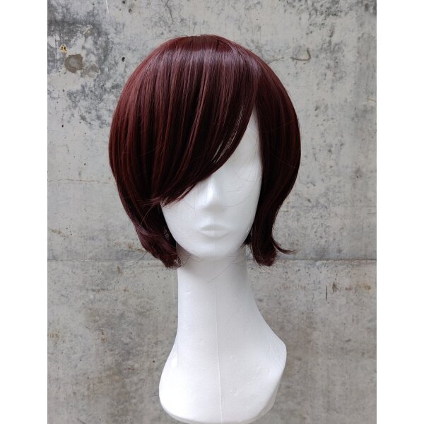 Himari Cosplay Perücke Braun | 30cm kurz glatt | Elegance