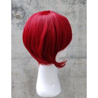 Himari Cosplay Perücke Weinrot | 30cm kurz glatt |...