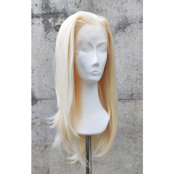 Hellblonde Lace Front Perücke 60cm glatt | Moonlight