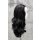 Naturschwarze Lace Front Perücke 55cm gelockt | Ebony