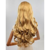 Blonde Lace Front Perücke 55cm gelockt | Oatblond