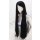 Keiko Perücke 100cm glatt mit Pony Schwarz | Black