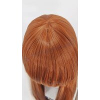 Keiko Wig | 100cm straight with fringe Brown | Sweetheart