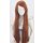 Keiko Wig | 100cm straight with fringe Brown | Sweetheart