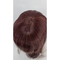 Keiko Wig | 100cm straight with fringe Brown | Elegance