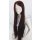 Keiko Wig | 100cm straight with fringe Brown | Elegance