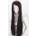 Keiko Perücke 100cm glatt mit Pony Braun | Darkbrown