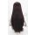Keiko Perücke 100cm glatt mit Pony Braun | Darkbrown
