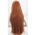 Keiko Wig | 100cm straight with fringe Brown | Cinnamon