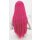 Keiko Perücke 100cm glatt mit Pony Pink | KissKiss