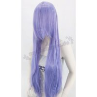 Keiko Perücke 100cm glatt mit Pony Lila | Periwinkle