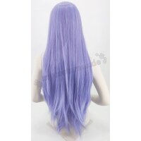 Keiko Perücke 100cm glatt mit Pony Lila | Periwinkle