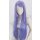 Keiko Perücke 100cm glatt mit Pony Lila | Periwinkle