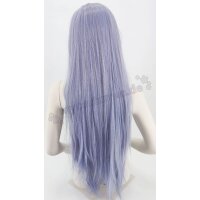 Keiko Wig | 100cm straight with fringe Purple Seashell