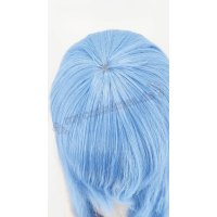 Keiko Wig | 100cm straight with fringe Blue | Cloud