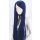 Keiko Wig | 100cm straight with fringe Dark Blue | Navy