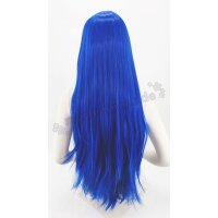 Keiko Perücke 100cm glatt mit Pony Blau | Lazuli