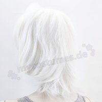 Sakura Perücke 35cm kurz gestuft Weiß | Snowwhite