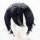 Sakura Perücke 35cm kurz gestuft Schwarz | Black