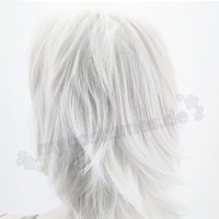 Sakura Perücke 35cm kurz gestuft Grau | Lightgrey