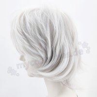 Sakura Perücke 35cm kurz gestuft Grau | Lightgrey
