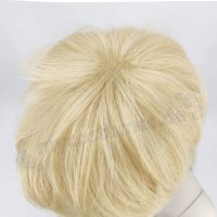 myCostumes Wig | 35cm spikey with fringe Blond | Banana