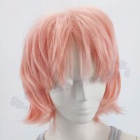 Sakura Perücke 35cm kurz gestuft Rosa | Macaron
