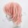 myCostumes Wig | 35cm spikey with fringe Pink | Macaron