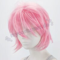 Sakura Perücke 35cm kurz gestuft Rosa | Bubblegum