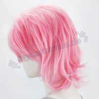 Sakura Perücke 35cm kurz gestuft Rosa | Bubblegum