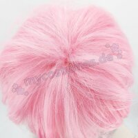 myCostumes Wig | 35cm spikey with fringe Pink  | Bubblegum