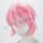 myCostumes Wig | 35cm spikey with fringe Pink  | Bubblegum