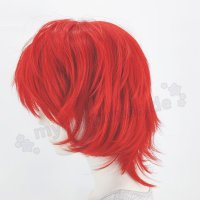 Sakura Perücke 35cm kurz gestuft Rot | Scarlet