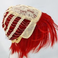Sakura Perücke 35cm kurz gestuft Rot | Scarlet