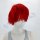 Sakura Perücke 35cm kurz gestuft Rot | Scarlet