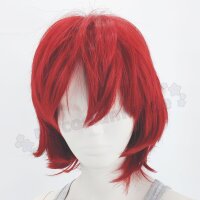 Sakura Perücke 35cm kurz gestuft Rot | Bordeaux