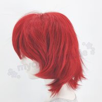 Sakura Perücke 35cm kurz gestuft Rot | Bordeaux