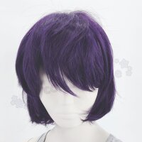 Sakura Perücke 35cm kurz gestuft Lila | Dark Purple