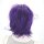 myCostumes Wig | 35cm spikey with fringe Purple | Occult