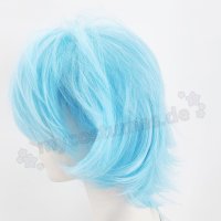 Sakura Perücke 35cm kurz gestuft Blau | Lightblue