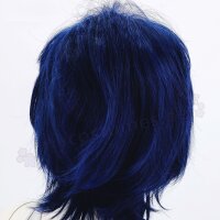 Sakura Perücke 35cm kurz gestuft Blau | Navy